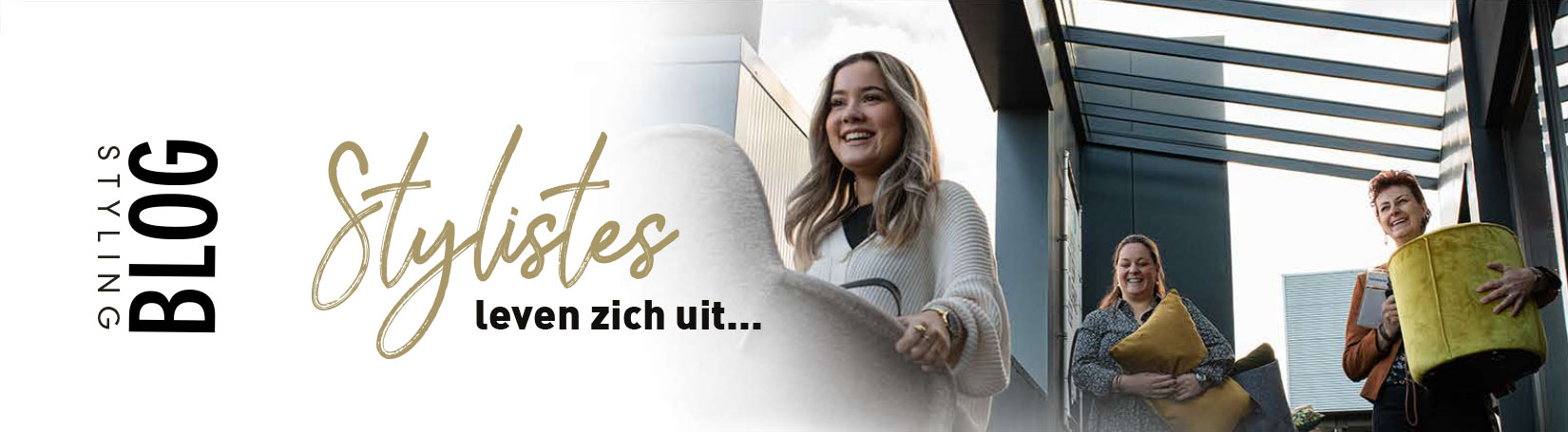 Stylistes leven zich uit...