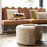 Coco Maison Roan Poef thumbnail afbeelding 2