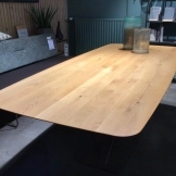 SALE - Bert Plantagie Eetkamertafel Oxxie bootsvorm thumbnail afbeelding 0