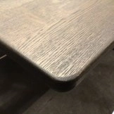 SALE - Dyyk Oxx Eetkamertafel 240x100x76 cm Eiken Smoke thumbnail afbeelding 0