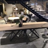 SALE - Xooon Novello Uitschuiftafel Natural 200x100+78 cm thumbnail afbeelding 0