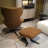 SALE - Xooon Noora Fauteuil + Hocker thumbnail afbeelding 0
