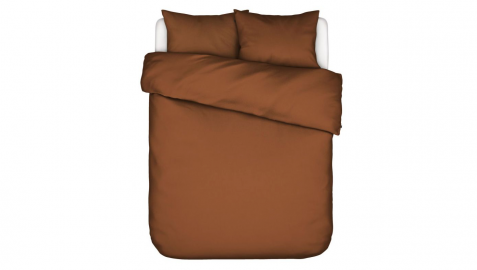 Afbeelding Essenza Minte Leather Brown Dekbedovertrek