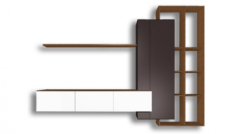 Afbeelding Interstar Optie 2: 214-10 Wandmeubel