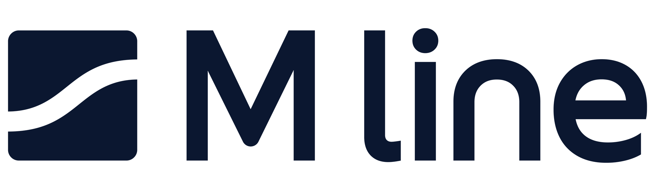 Logo M line