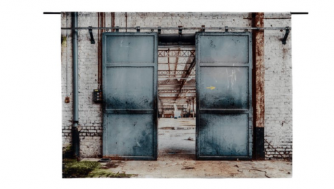 Afbeelding Urban Cotton Spinning Doors Wandkleed