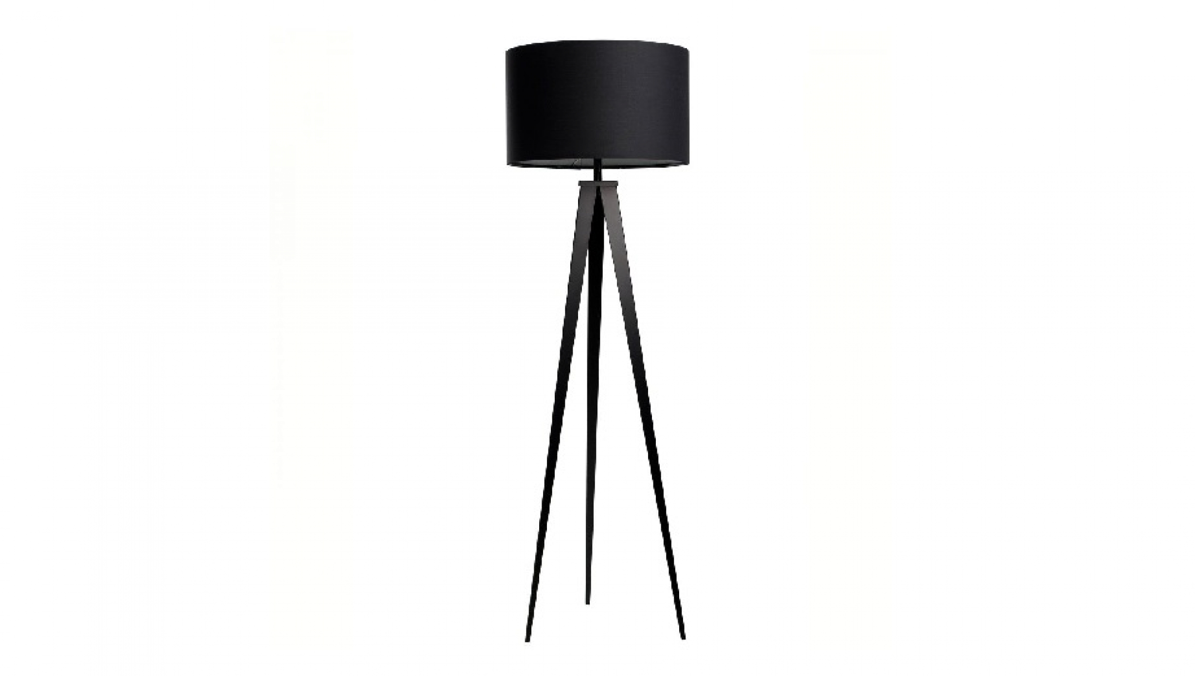 Afbeelding Zuiver Tripod Black Floor Lamp