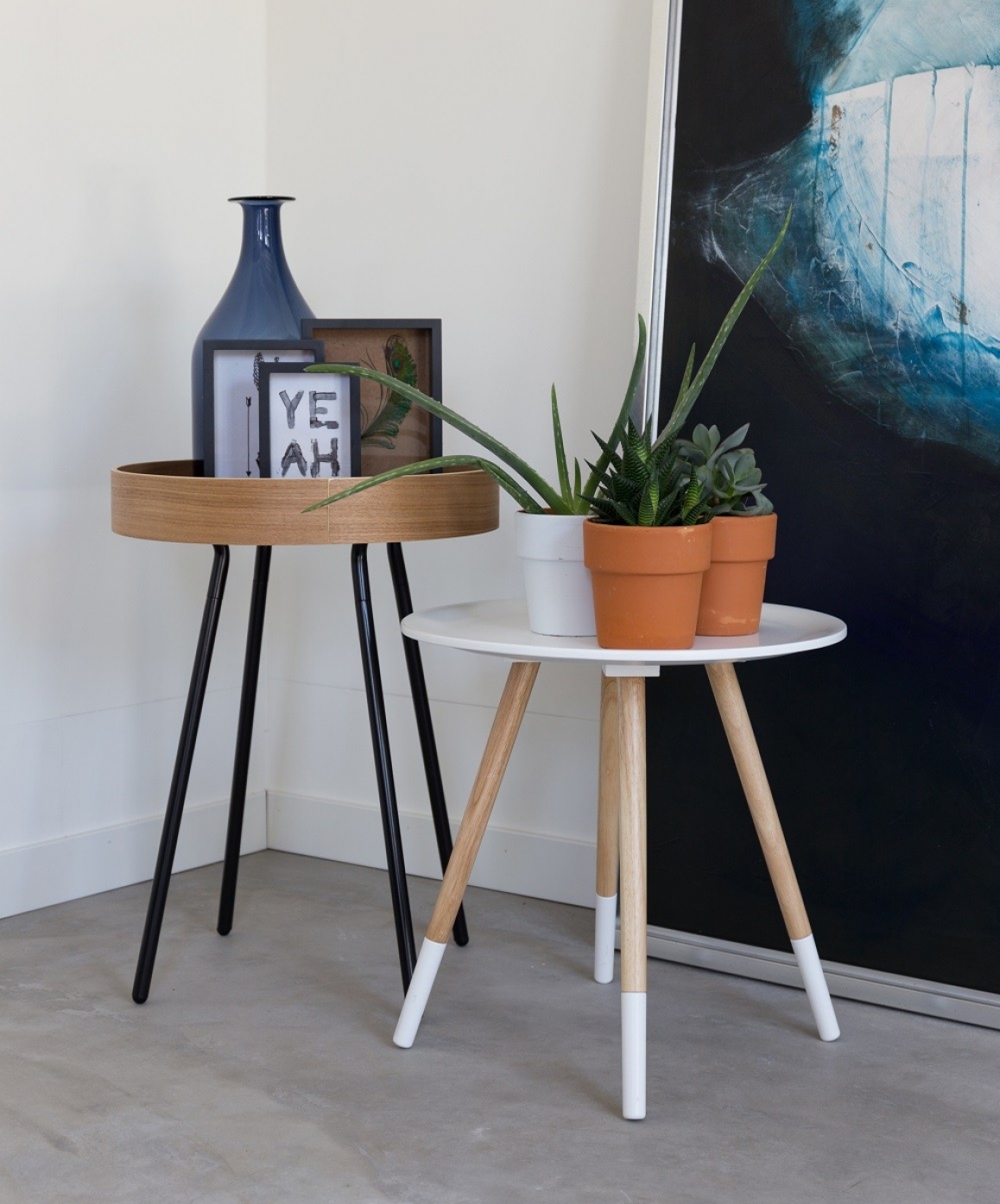 Zuiver Oak Tray Bijzettafel thumbnail afbeelding 1