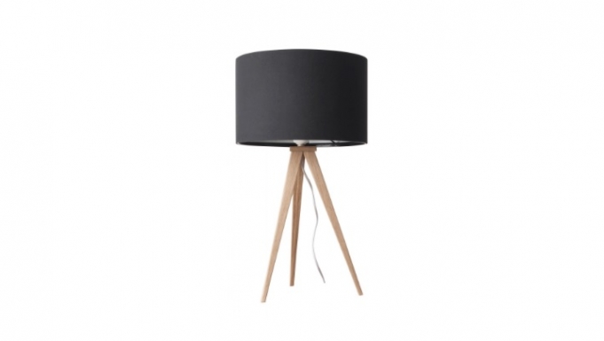 Zuiver Tripod Wood Table Lamp van Zuiver
