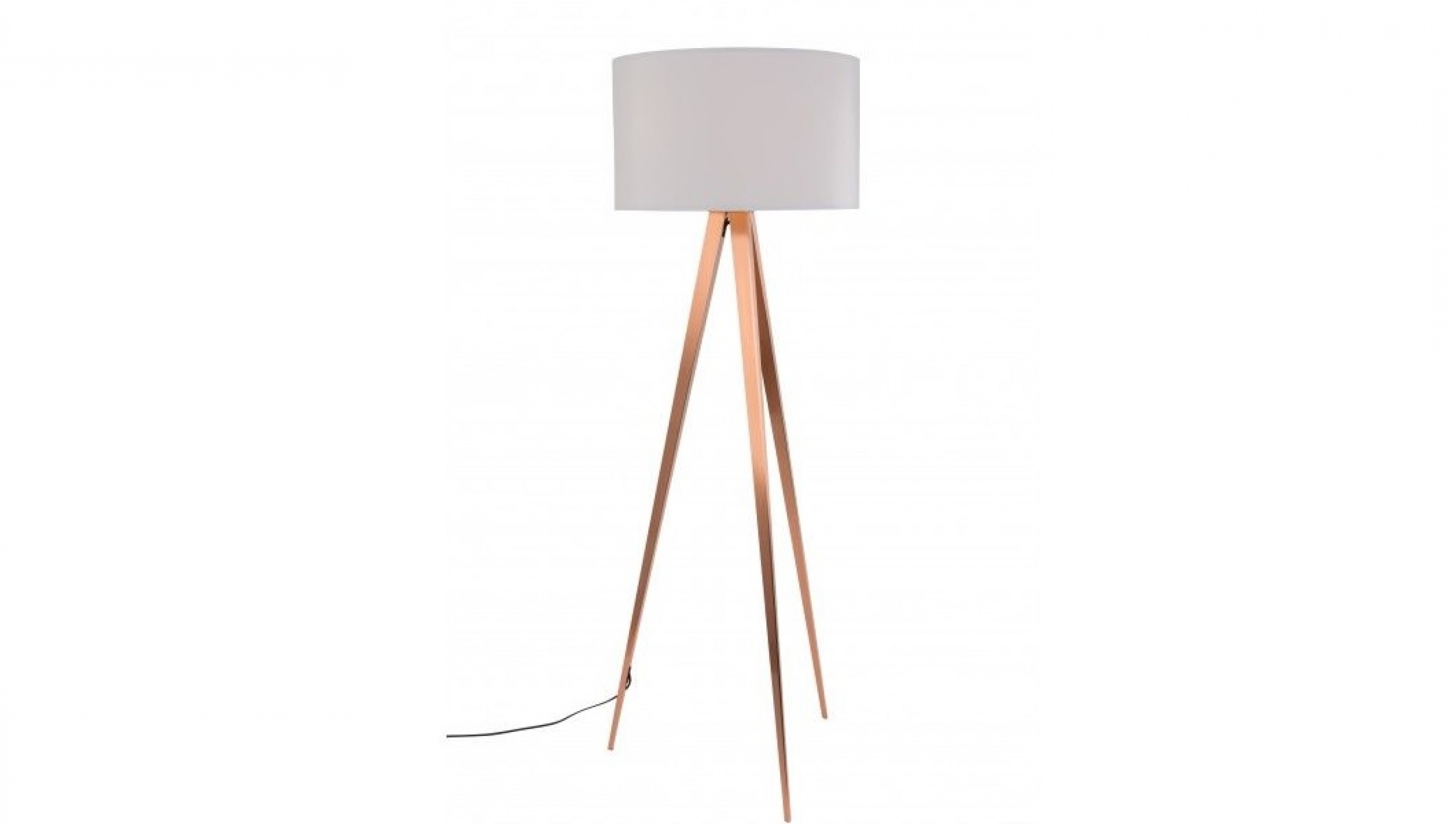 Afbeelding Zuiver Tripod Copper Floor Lamp 1