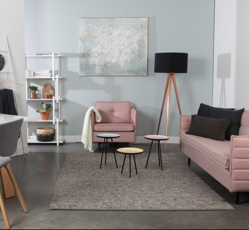 Zuiver Tripod Copper Floor Lamp thumbnail afbeelding 3