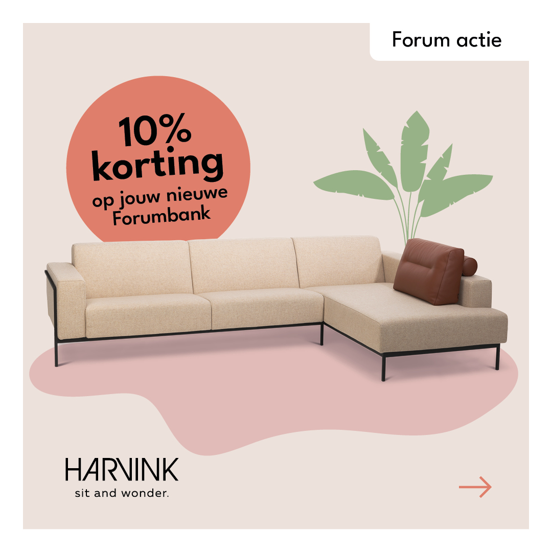 ACTIE - 10% korting op de Harvink Forum
