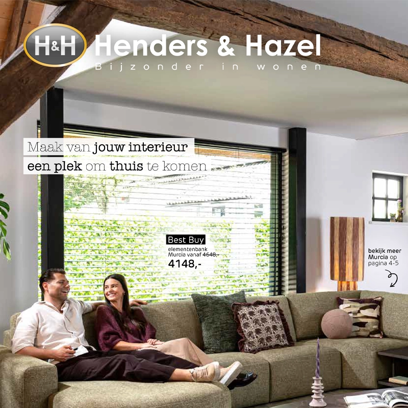 ACTIE - Ontdek de nieuwste Henders & Hazel folder