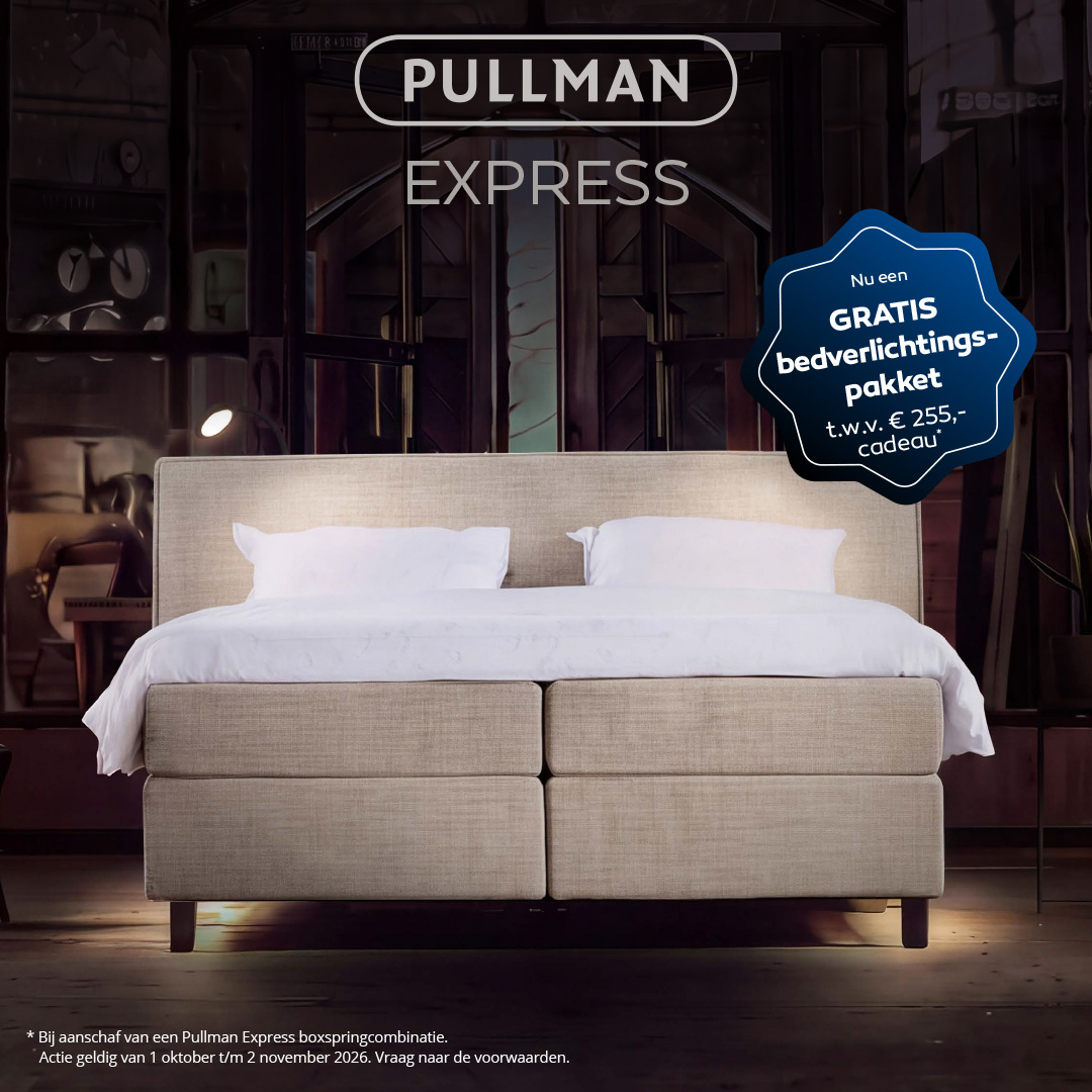 ACTIE - €255 cadeau bij je Pullman Expressman Express