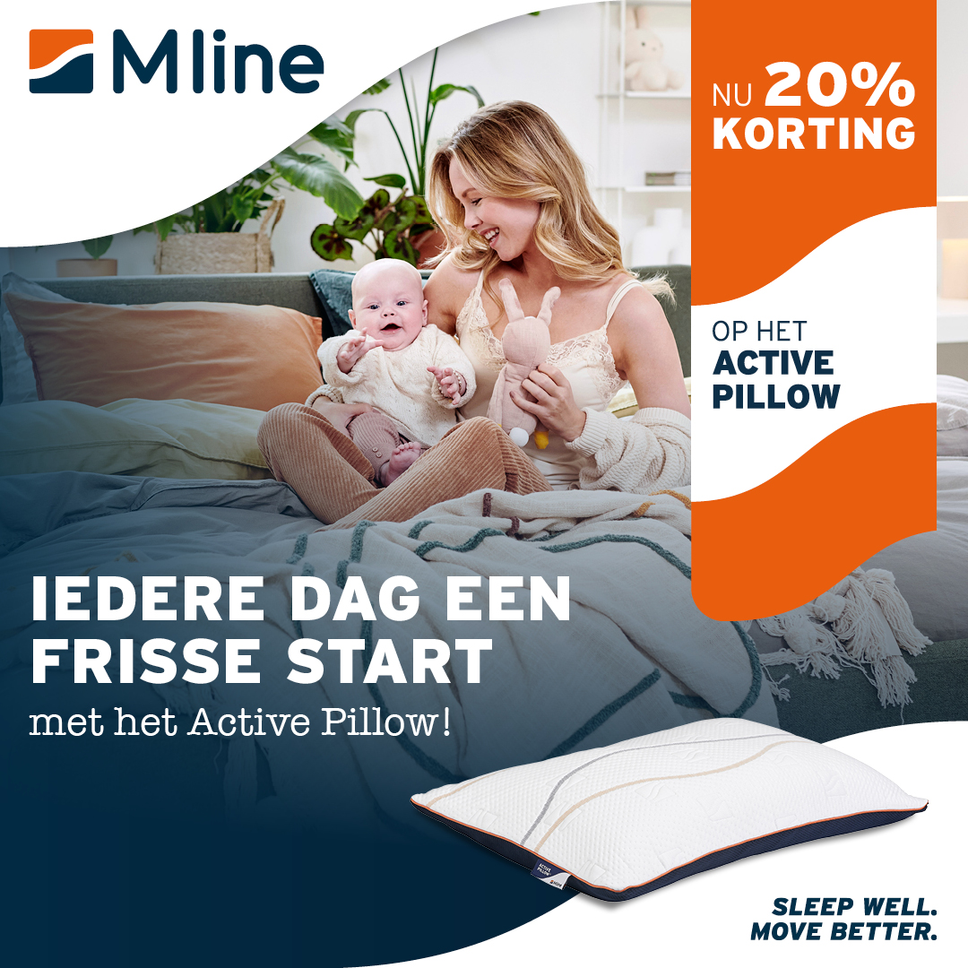 ACTIE - 20% korting op het Active Pillow