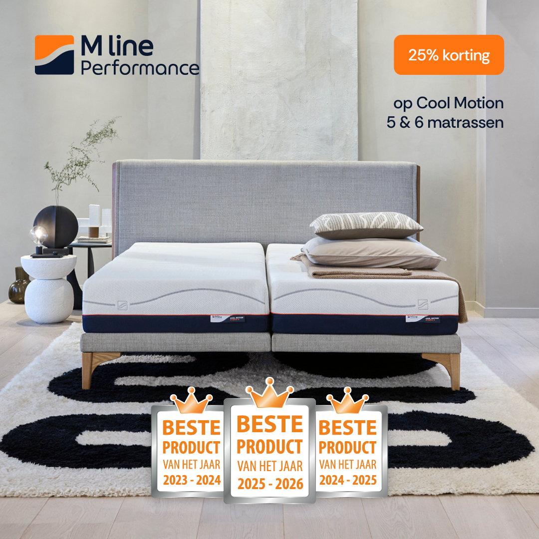 Actie Afbeelding 25% korting op Cool Motion 5 & 6 matrassen