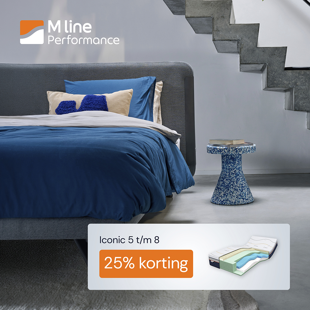 Actie Afbeelding 25% korting op Iconic 5 t/m 8 matrassen