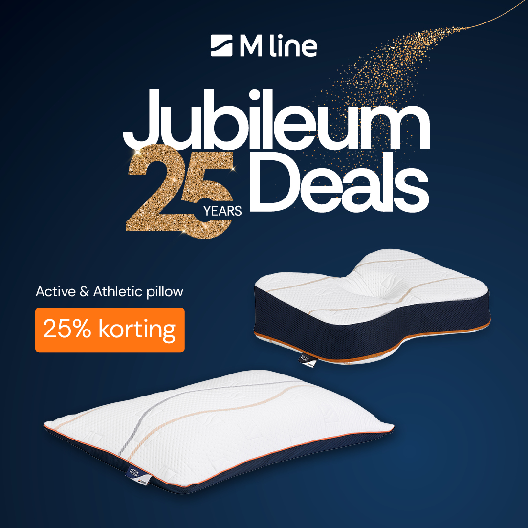 ACTIE - 25% korting op Active & Athletic Pillow