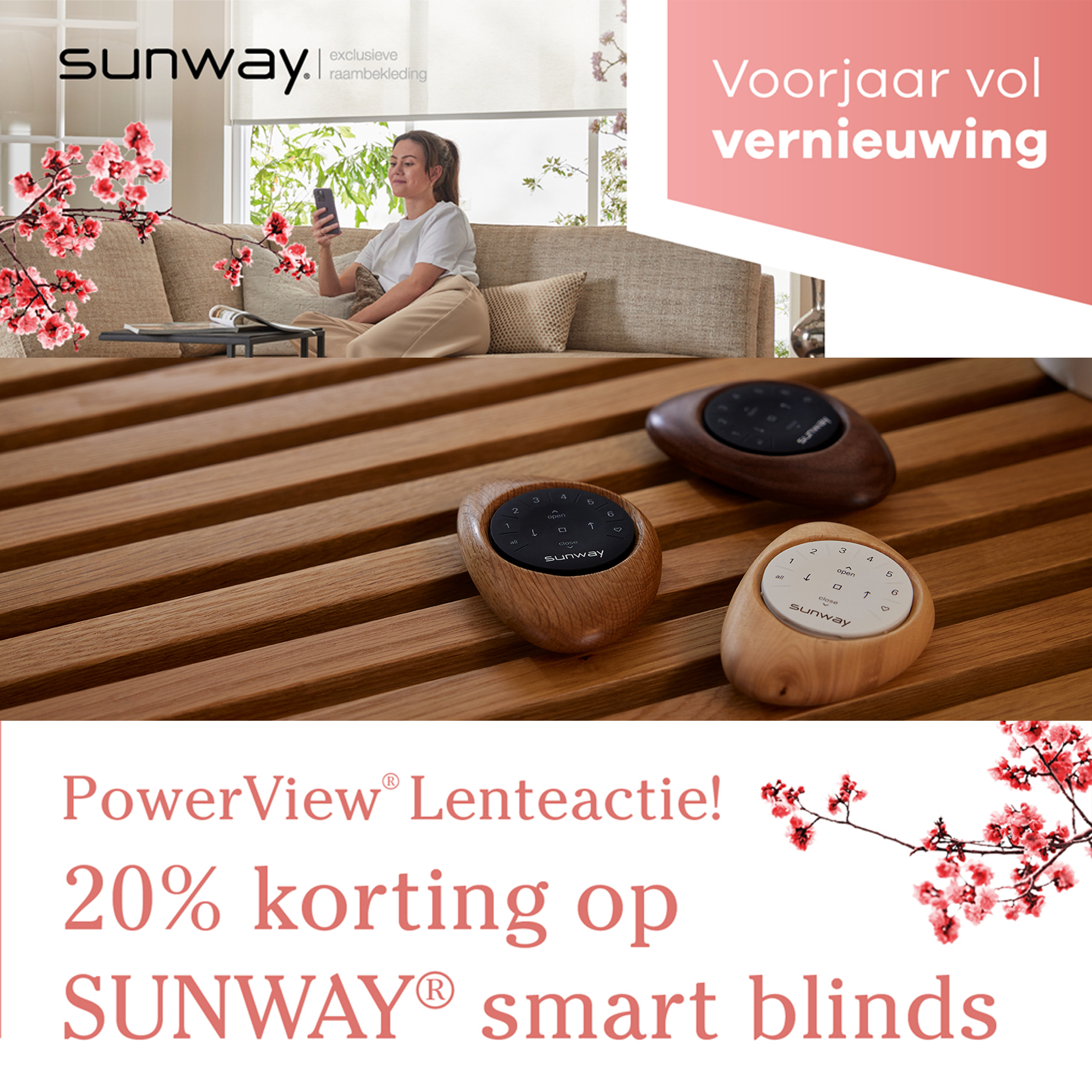 ACTIE - 20% korting Sunway Lenteactie