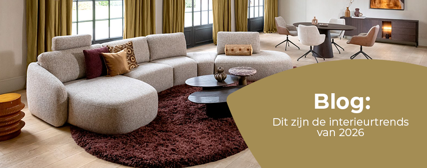 Dit zijn de interieurtrends van 2026