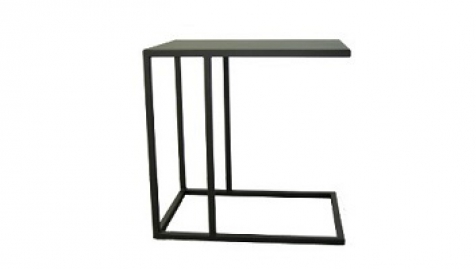 Haans Lifestyle Metro Raw Iron Black High Bijzettafel van Haans Lifestyle