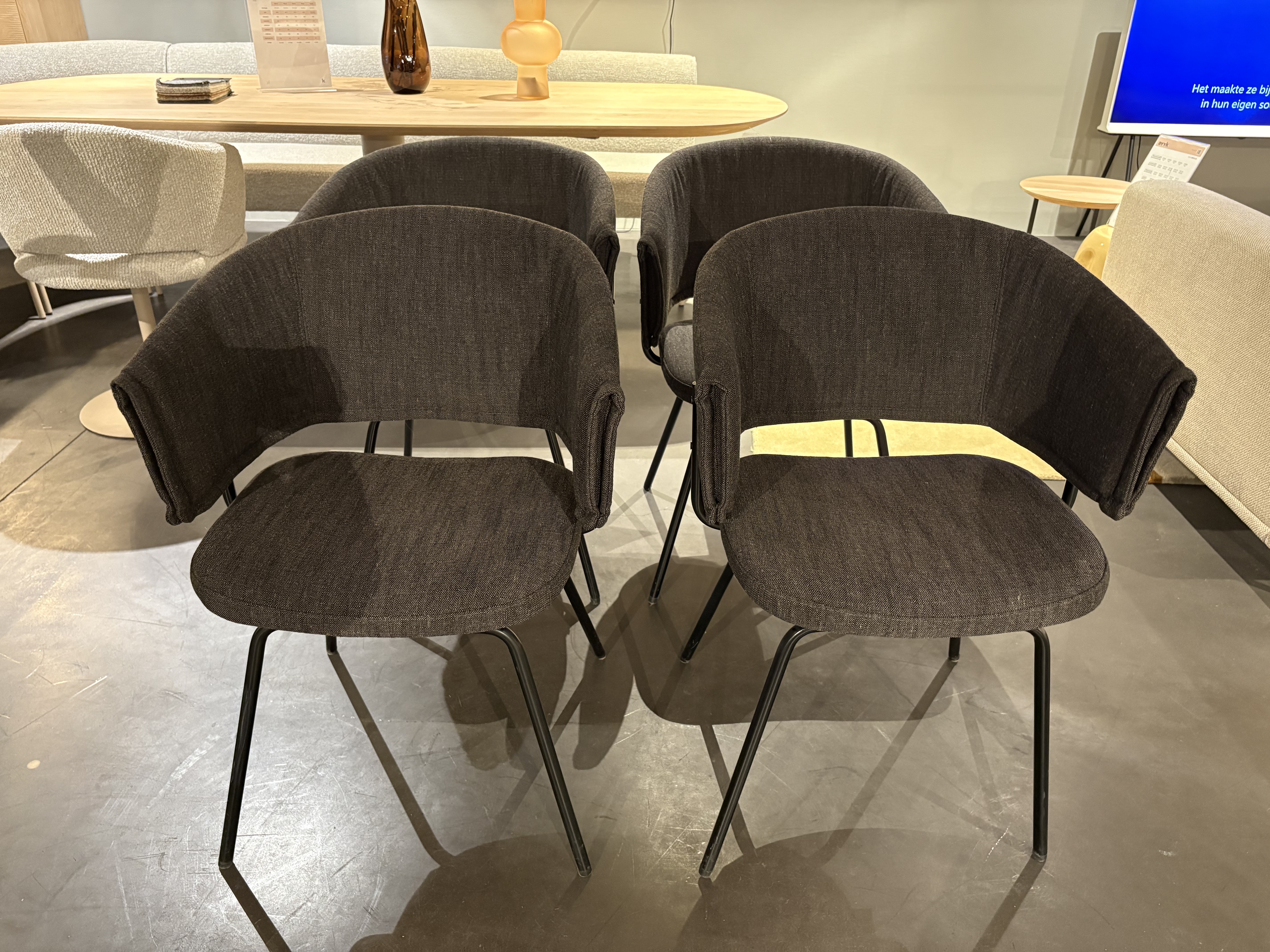 Afbeelding Bodilson eetkamerstoelen Zion