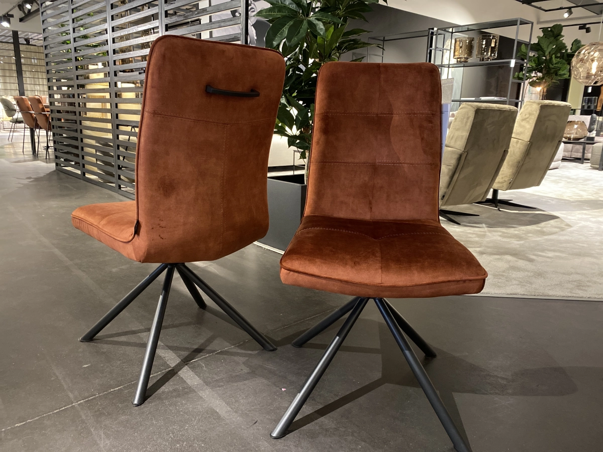 Afbeelding Henders en Hazel eetkamerstoelen Milva 4st