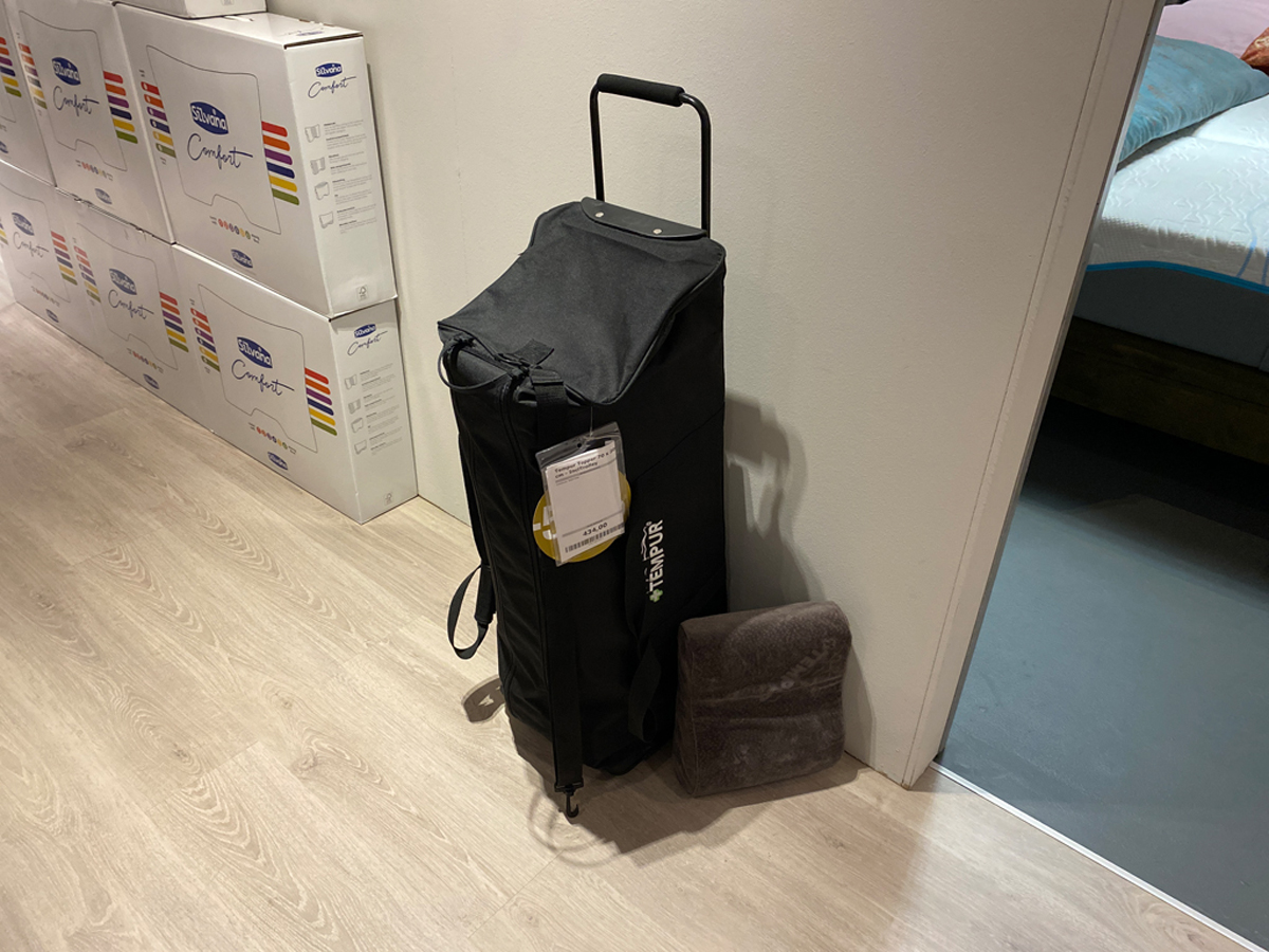 Afbeelding Tempur Topper Inclusief trolley