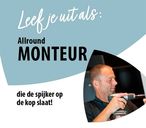 Groter in Wonen zoek Allround Monteur