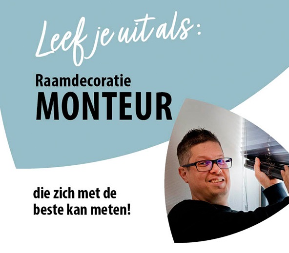 Groter in Wonen zoek Raamdecoratie Monteur
