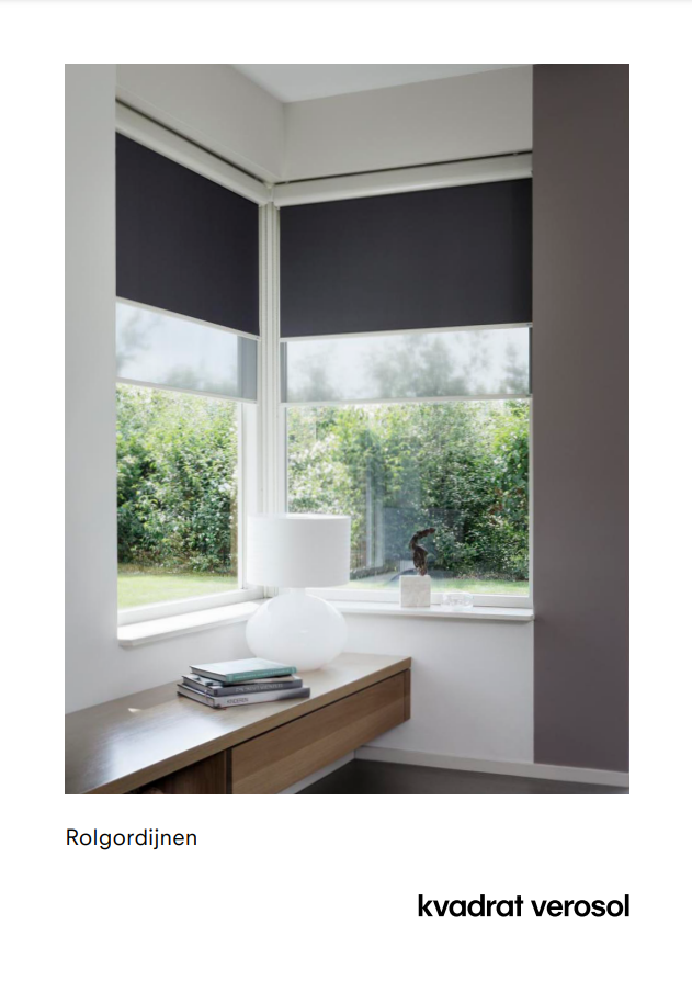 Rolgordijnen Brochure